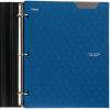 imageFive Star 2Pocket Folder 4 Pack Plastic Folder with StayPut Tabs Fits 3Ring Binder Holds 812quot x 11quot Paper Tidewater Blue White Amethyst Purple Harvest Yellow 38065Black  Red  Green  Blue