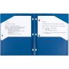 imageFive Star 2Pocket Folder 4 Pack Plastic Folder with StayPut Tabs Fits 3Ring Binder Holds 812quot x 11quot Paper Tidewater Blue White Amethyst Purple Harvest Yellow 38065Black  Red  Green  Blue