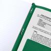 imageFive Star 2Pocket Folder 4 Pack Plastic Folder with StayPut Tabs and Prong Fasteners Holds 812quot x 11quot Paper Black Fire Red Forest Green Pacific Blue 38048Black  Red  Green  Blue