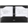 imageFive Star 2Pocket Folder Plastic Folder with StayPut Tabs Fits 3Ring Binder Holds 812quot x 11quot Paper White 333420IECMBlack