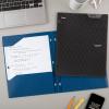 imageFive Star 2Pocket Folder Plastic Folder with StayPut Tabs Fits 3Ring Binder Holds 812quot x 11quot Paper White 333420IECMBlack