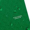 imageFive Star 2Pocket Folder Plastic Folder with StayPut Tabs Fits 3Ring Binder Holds 812quot x 11quot Paper White 333420IECMForest Green
