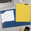 imageFive Star 2Pocket Folder Plastic Folder with StayPut Tabs Fits 3Ring Binder Holds 812quot x 11quot Paper White 333420IECMHarvest Yellow