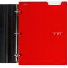 imageFive Star 4Pocket Folder 6 Pack Paper Folder Fits 3Ring Binders Holds 812quot x 11quot Paper Assorted Colors 38056Black  Blue  Red  Green  Purple  Yellow