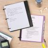 imageFive Star Flex Refillable Notebook  Study App College Ruled Paper and 1 Inch TechLock Ring Binder with Customizable Cover Pockets Tabs and Dividers 200 Sheet Capacity Amethyst Purple 293260AB6Amethyst Purple