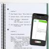 imageFive Star Flex Refillable Notebook  Study App College Ruled Paper and 1 Inch TechLock Ring Binder with Customizable Cover Pockets Tabs and Dividers 200 Sheet Capacity Amethyst Purple 293260AB6Green