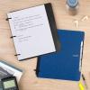 imageFive Star Flex Refillable Notebook  Study App College Ruled Paper and 1 Inch TechLock Ring Binder with Pockets Tabs and Dividers 200 Sheet Capacity Seaglass Green 293280AQ8Blue