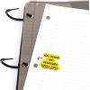 imageFive Star Flex Refillable Notebook  Study App College Ruled Paper and 112 Inch TechLock Ring Binder with Pockets Tabs and Dividers 300 Sheet Capacity White 29324AE2Seaglass Green