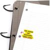imageFive Star Flex Refillable Notebook  Study App College Ruled Paper and 112 Inch TechLock Ring Binder with Pockets Tabs and Dividers 300 Sheet Capacity White 29324AE2Amethyst Purple