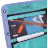 imageFive Star Pencil Pouch Pen Case 3Pocket Zipper Pouch Fits 3Ring Binder Storage Organizer for Classroom Supplies Earbuds Chargers Cables Makeup NavyPink 506420BECMTealBerry