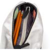 imageFive Star Pencil Pouch Pen Case 9Pocket Zipper Pouch Storage Organizer for School Supplies Earbuds Chargers Cables Makeup PinkTerracotta 500213FECMBlackGrey