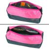 imageFive Star Pencil Pouch Pen Case 9Pocket Zipper Pouch Storage Organizer for School Supplies Earbuds Chargers Cables Makeup PinkTerracotta 500213FECMNavyPink