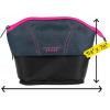imageFive Star Pencil Pouch Pen Case Quick View Expandable Zipper Pouch Storage Organizer for School Supplies Earbuds Chargers Cables Makeup BlackGrey 507610AECMNavyPink