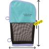imageFive Star Pencil Pouch Pen Case Stand N Store Zipper Pouch Fits 3Ring Binder Storage Organizer for Supplies Earbuds Chargers Cables Makeup BlackGrey 505160AECMTealBerry