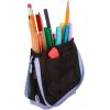 imageFive Star Pencil Pouch Pen Case Stand N Store Zipper Pouch Fits 3Ring Binder Storage Organizer for Supplies Earbuds Chargers Cables Makeup BlackGrey 505160AECMTealBerry