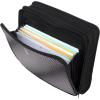 imageFive Star Zipper Binder 2 Inch 3Ring Binder with Round Rings 5Tab Expanding File 380 Sheet Capacity Black 72536Black