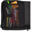 imageFive Star Zipper Binder 2 Inch 3Ring Binder with Round Rings 5Tab Expanding File 380 Sheet Capacity Black 72536Black