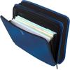 imageFive Star Zipper Binder 2 Inch 3Ring Binder with Round Rings 5Tab Expanding File 380 Sheet Capacity Black 72536Blue