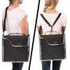 imageFive Star Zipper Binder 3 Inch 3Ring Binder with D Rings Removable Padded Case 5Tab Expanding File and MultiUse Strap 850 Sheet Capacity NavyPink 292960DBlackGray