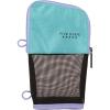 imageFive Star Pencil Pouch Pen Case Stand N Store Zipper Pouch Fits 3Ring Binder Storage Organizer for Supplies Earbuds Chargers Cables Makeup BlackGrey 505160AECMTealBerry