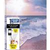 imageFive Star Spiral Notebook  Study App 1 Subject College Ruled Paper 812quot x 11quot 80 Sheets Fights Ink Bleed Water Resistant Cover Soft Petals Blue 820441FECMOcean Tide