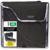 imageFive Star Zipper Binder 3 Inch 3Ring Binder with D Rings Removable Padded Case 5Tab Expanding File and MultiUse Strap 850 Sheet Capacity NavyPink 292960DBlackGray