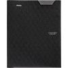 imageFive Star 2Pocket Folder Plastic Folder with StayPut Tabs and Prong Fasteners Holds 812quot x 11quot Paper White 72494Black