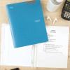 imageFive Star 2Pocket Folder Plastic Folder with StayPut Tabs and Prong Fasteners Holds 812quot x 11quot Paper White 72494White