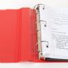 imageFive Star 3Ring Binder  Study App 6 Pack 112 Inch Binder with D Rings and Customizable Clear View Cover 375 Sheet Capacity Assorted Colors 26146023Assorted