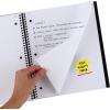 imageFive Star Advance Spiral Notebook  Study App 1 Subject College Ruled Paper 812quot x 11quot 100 Sheets Spiral Guard Movable Tabbed Dividers White 820012BECMBlack