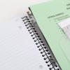 imageFive Star Advance Spiral Notebook  Study App 1 Subject College Ruled Paper 812quot x 11quot 100 Sheets Spiral Guard Movable Tabbed Dividers White 820012BECMSeaglass Green