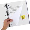 imageFive Star Advance Spiral Notebook  Study App 3 Subject College Ruled Paper 812quot x 11quot 150 Sheets Spiral Guard Movable Tabbed Dividers Pacific Blue 73138Amethyst Purple