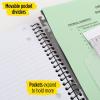 imageFive Star Advance Spiral Notebook  Study App 3 Subject College Ruled Paper 812quot x 11quot 150 Sheets Spiral Guard Movable Tabbed Dividers Pacific Blue 73138Red  White