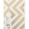 imageFive Star Composition Book College Ruled Paper 712quot x 934quot 80 Sheets Hardcover Lilac and Metallic Gold Arches 850111FAMZMetallic Gold Geo