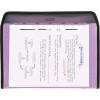 imageFive Star Expanding File Organizer  Study App 7Pocket Accordian File Organizer Zipper Closure Holds 812quot x 11quot Paper Amethyst Purple 350099GECMAmethyst Purple