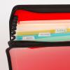 imageFive Star Expanding File Organizer  Study App 7Pocket Accordian File Organizer Zipper Closure Holds 812quot x 11quot Paper Amethyst Purple 350099GECMFire Red