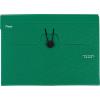 imageFive Star Expanding File Organizer 6Pocket Accordian File Organizer Bungee Closure Holds 812quot x 11quot Paper White 350100EECMForest Green