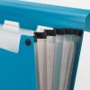 imageFive Star Expanding File Organizer 6Pocket Accordian File Organizer Bungee Closure Holds 812quot x 11quot Paper White 350100EECMTidewater Blue