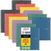 imageFive Star Interactive Notetaking Spiral Notebook 6 Pack 1 Subject College Ruled Paper 812quot x 11quot 100 Sheets Fights Ink Bleed Customizable Water Resistant Cover Assorted Colors 820043Red  Green  Blue  Purple  Black  Yellow