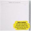 imageFive Star Interactive Notetaking Spiral Notebooks 3 Pack 1Subject Wide Ruled Paper 11quot x 812quot 100 Sheets Black Amethyst Purple Harvest Yellow 929985ECMRed  Blue  Yellow
