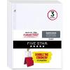 imageFive Star Loose Leaf Paper  Study App 6 Pack Notebook Paper Graph Ruled Paper 812quot x 11quot 80 Sheets per Pack Reinforced Filler Paper Fights Ink Bleed 1700283 Pack