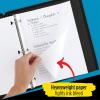 imageFive Star Loose Leaf Paper 6 Pack Notebook Paper Wide Ruled Filler Paper Reinforced Fights Ink Bleed 8 x 105 80 Sheets per Pack 1500253 Pack