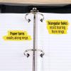 imageFive Star Loose Leaf Paper 6 Pack Notebook Paper Wide Ruled Filler Paper Reinforced Fights Ink Bleed 8 x 105 80 Sheets per Pack 1500256 Pack