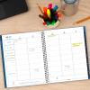 imageFive Star Planner 20252026 Academic Weekly ampamp Monthly Advance Student Planner  Study App 512quot x 812quot Small Pacific Blue CAW4592020252026
