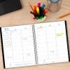 imageFive Star Planner 20252026 Academic Weekly ampamp Monthly Advance Student Planner  Study App 512quot x 812quot Small Pacific Blue CAW4592020252026