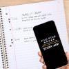 imageFive Star Spiral Notebook  Study App 1 Subject Wide Ruled 8quot x 1012quot 80 Sheets Fights Ink Bleed Water Resistant Cover Pastel Stripes 930209FECM2Pack Pastels