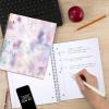 imageFive Star Spiral Notebook  Study App 1 Subject Wide Ruled 8quot x 1012quot 80 Sheets Fights Ink Bleed Water Resistant Cover Pastel Stripes 930209FECMPastel Tie Dye