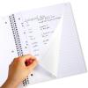 imageFive Star Spiral Notebook  Study App 1 Subject Wide Ruled Paper 8quot x 1012quot 100 Sheets Fights Ink Bleed Water Resistant Cover Amethyst Purple 72351Tidewater Blue