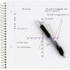 imageFive Star Spiral Notebook  Study App 12 Pack 1 Subject Graph Ruled Paper 812quot x 11quot 100 Sheets Purple Orange Green Blue Gray Black 38630