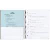 imageFive Star Spiral Notebook  Study App 4 Pack 1 Subject Recycled College Ruled Paper 812quot x 11quot 100 Sheets Fights Ink Bleed Zion Clay Olympic Green and Glacier Blue 820046